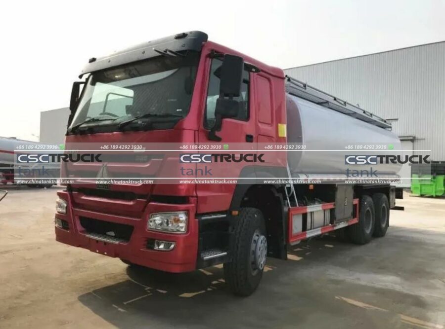 HOWO 20000 Liters Fuel Delivery Tank Truck