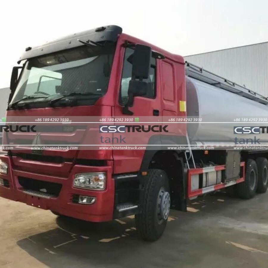 HOWO 20000 Liters Fuel Delivery Tank Truck