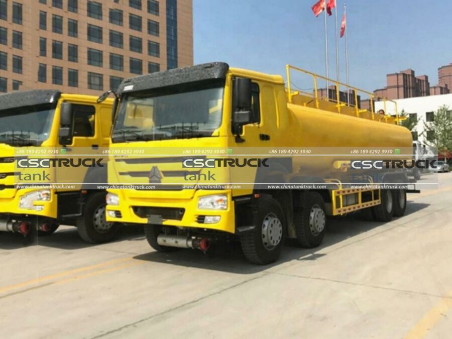 HOWO 35 CBM Fuel Tank Lorry (4)