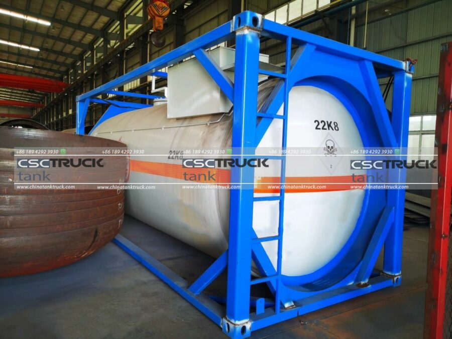 20FT Liquid Chlorine ISO Tank Container (5)