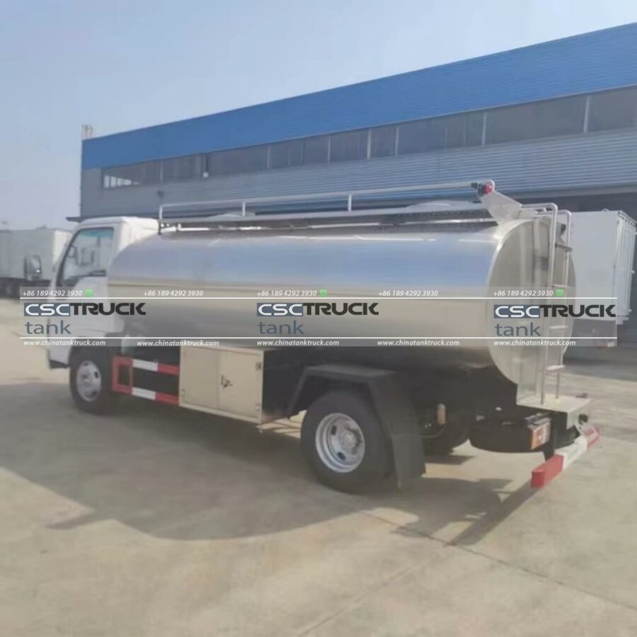 ISUZU 3CBM Milk Tank Truck (5)