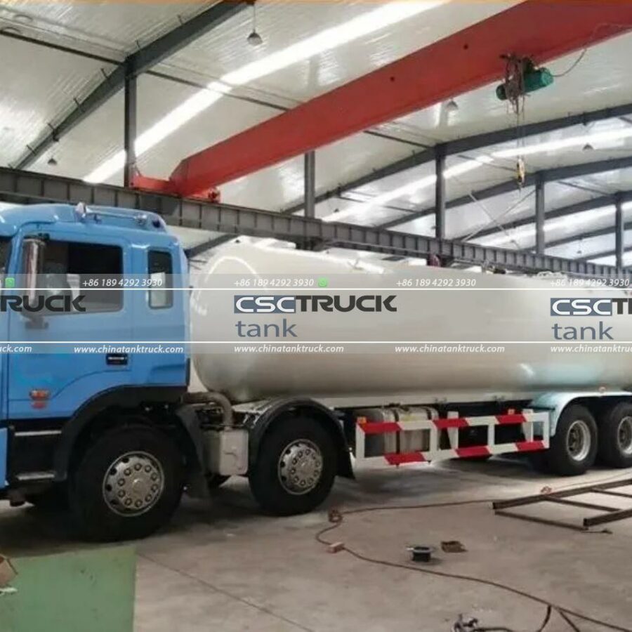 JAC 35 CBM Propane Gas Tanker Truck (2)