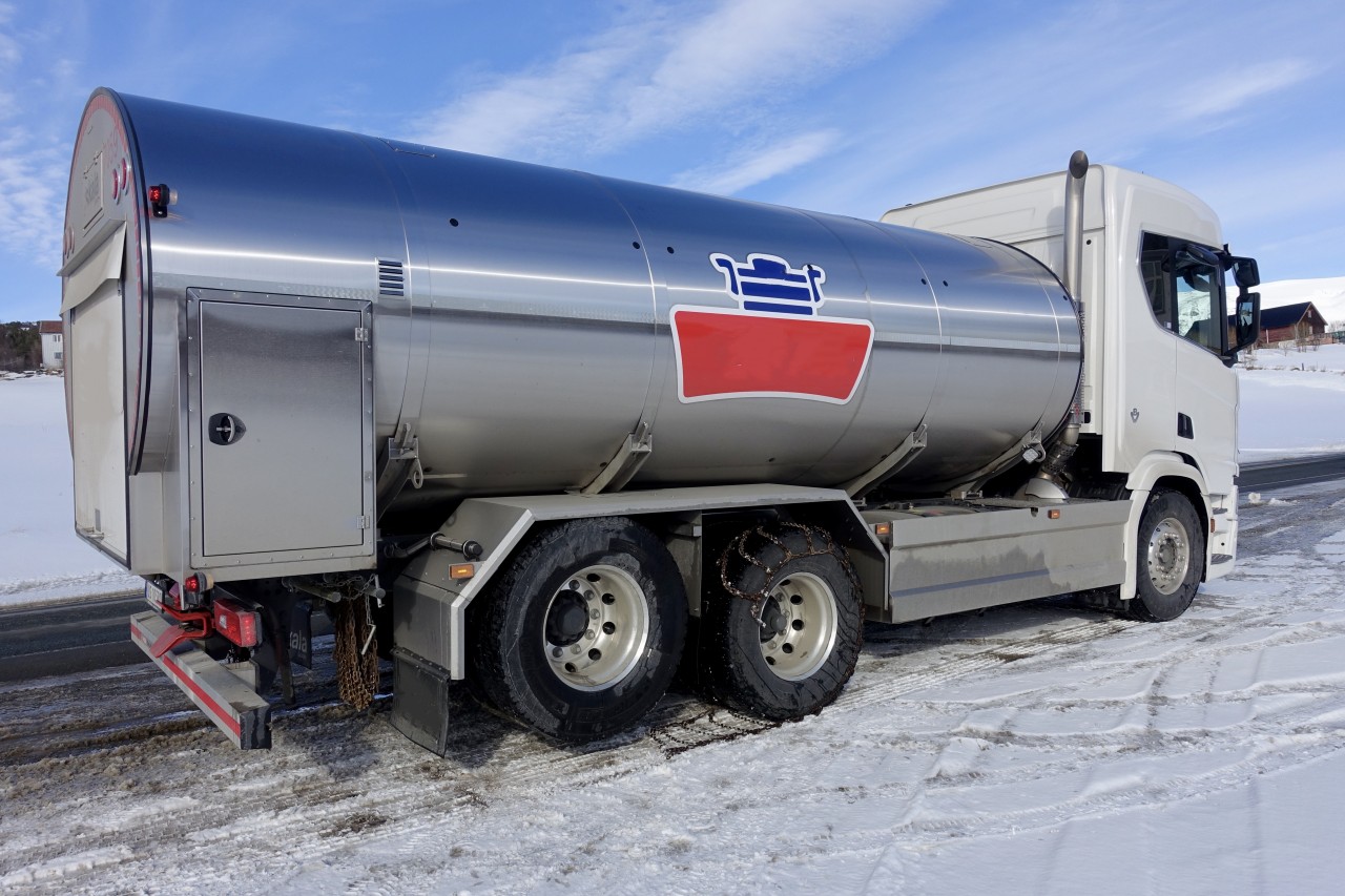 Milk Tank Truck