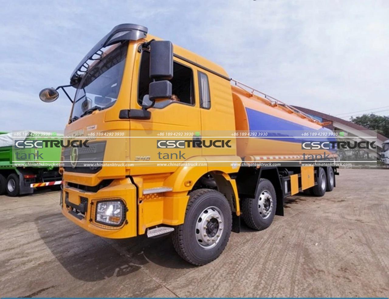 SHACMAN H3000 30CBM Crude Oil Tank Truck (2)