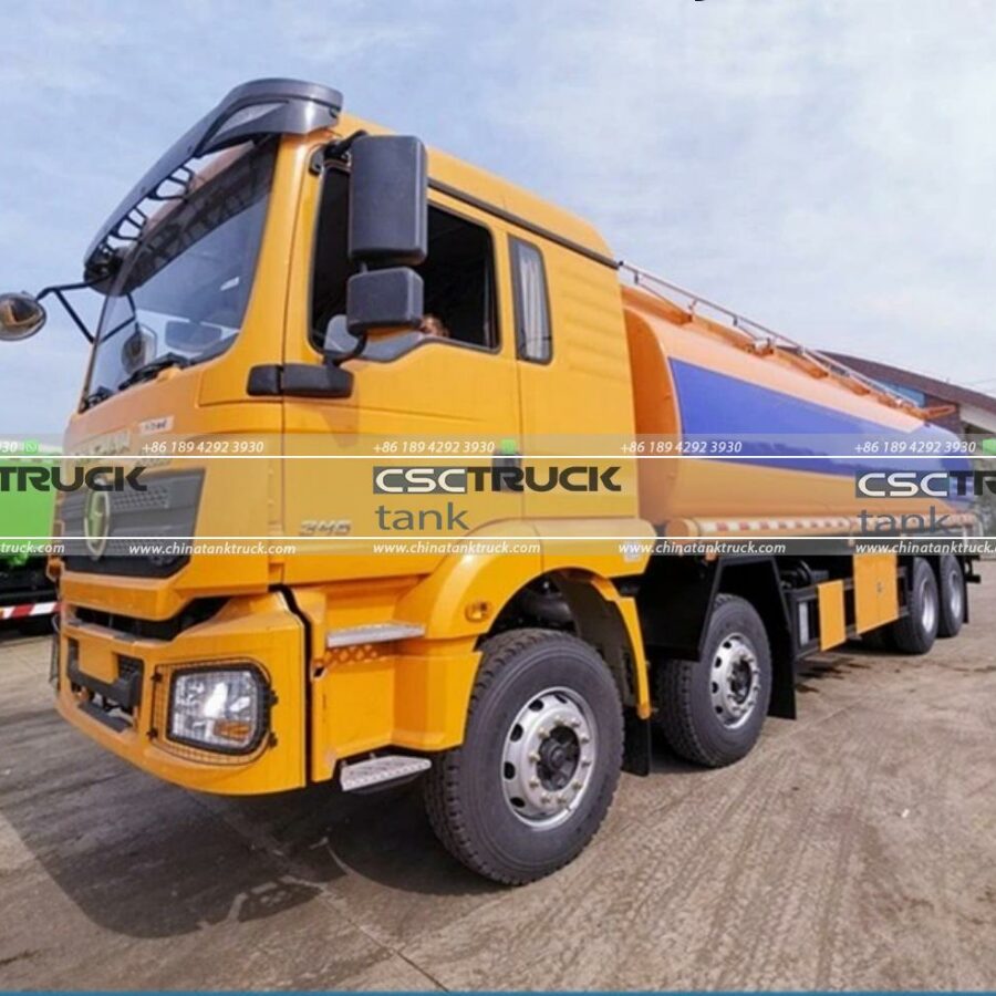 SHACMAN H3000 30CBM Crude Oil Tank Truck (2)