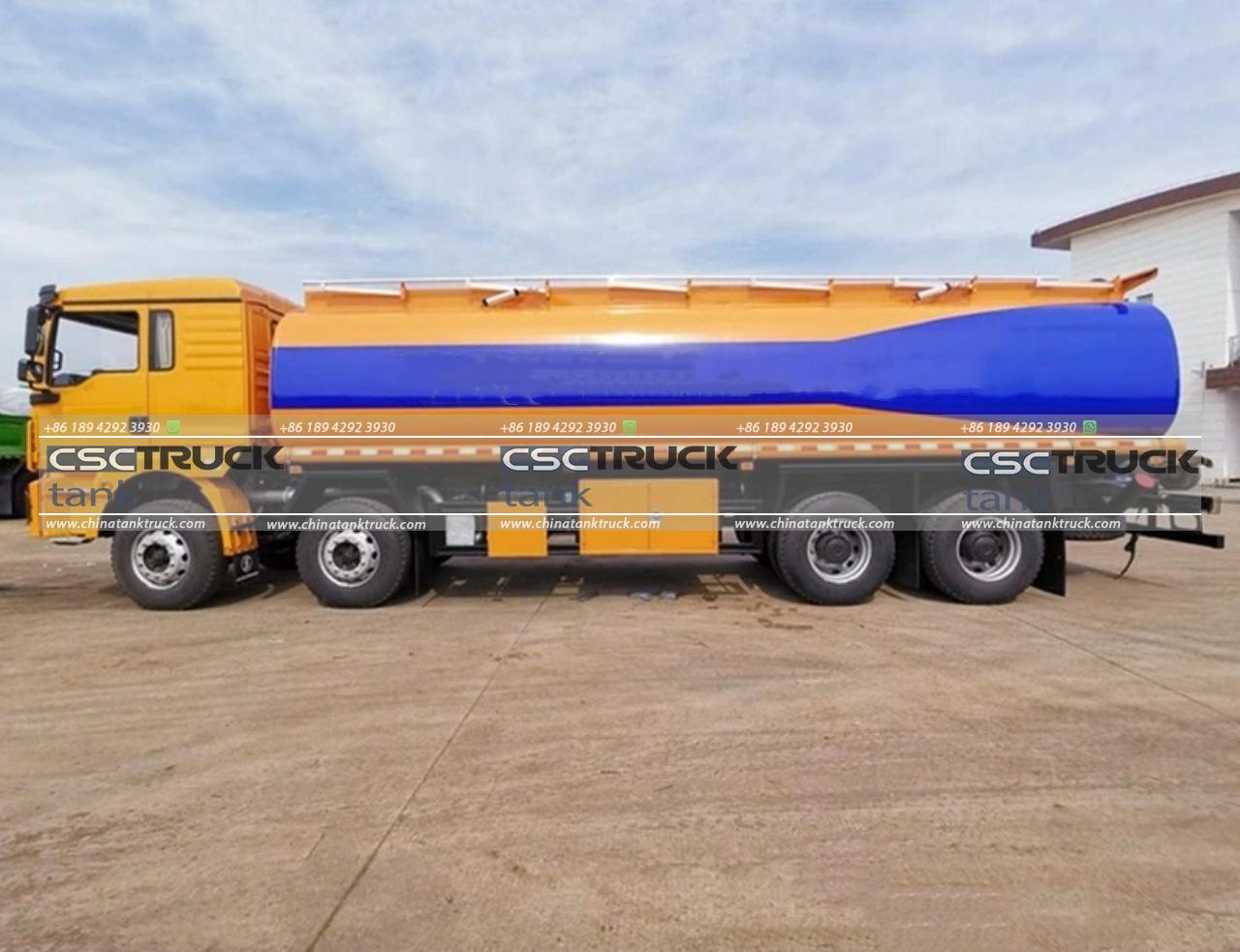 SHACMAN H3000 30CBM Crude Oil Tank Truck (4)