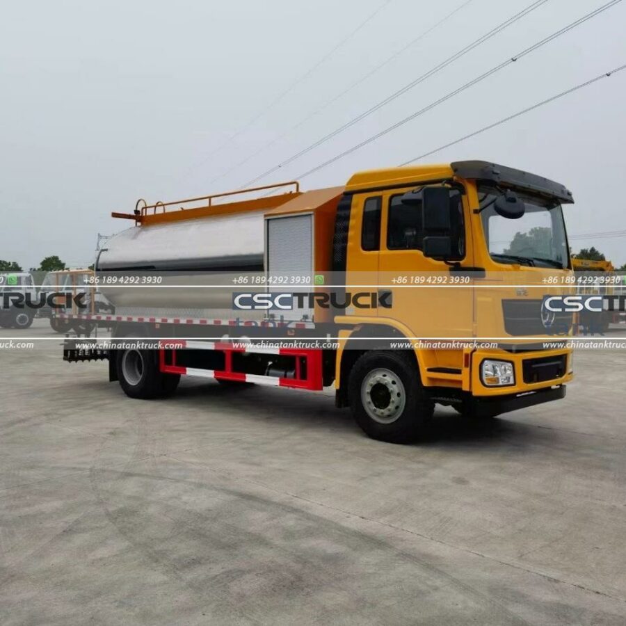 SHACMAN L3000 12 CBM Asphalt Tank Truck (4)