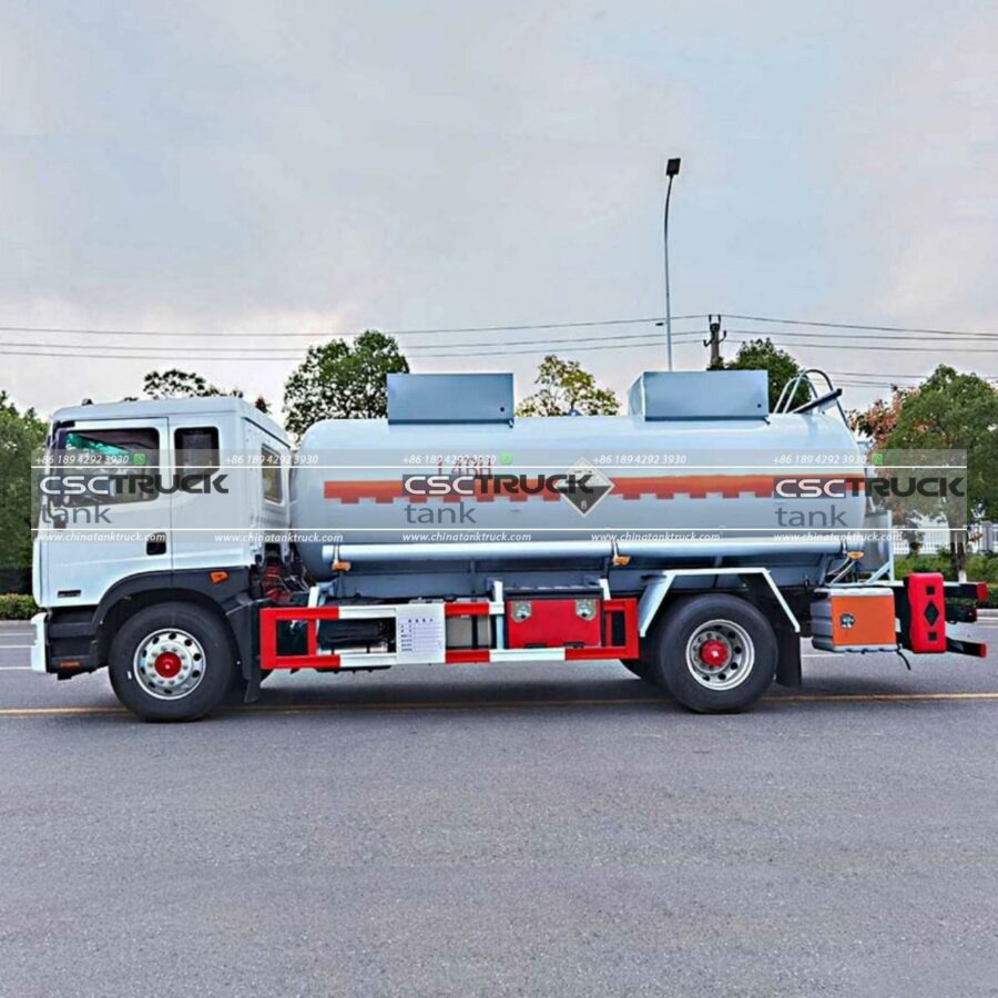 6 Wheelers 10 CBM Corrosive Tank Truck (6)