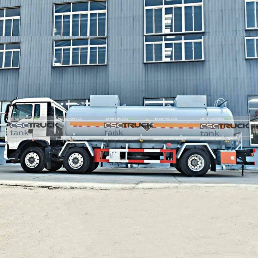 HOWO 14 CBM Corrosive Tank Truck (2)