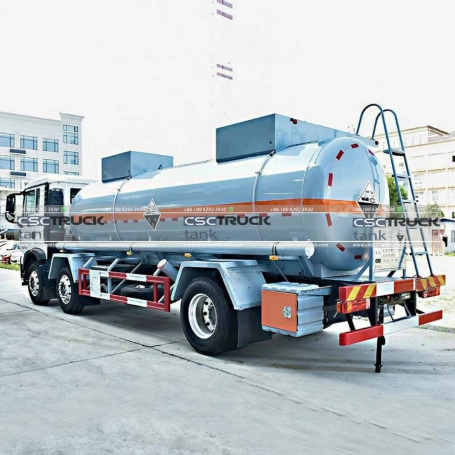 HOWO 14 CBM Corrosive Tank Truck (6)