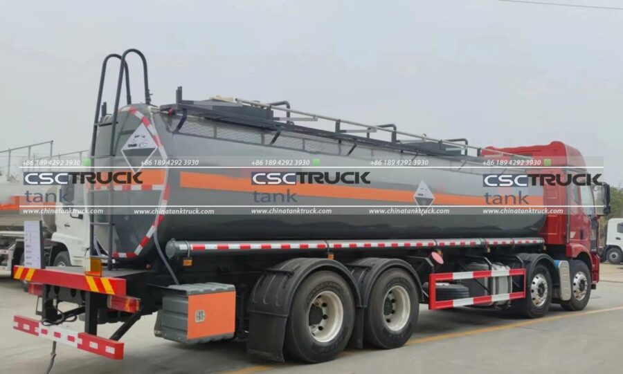 12 Wheelers 30000 Liters Corrosive Tank Truck (6)