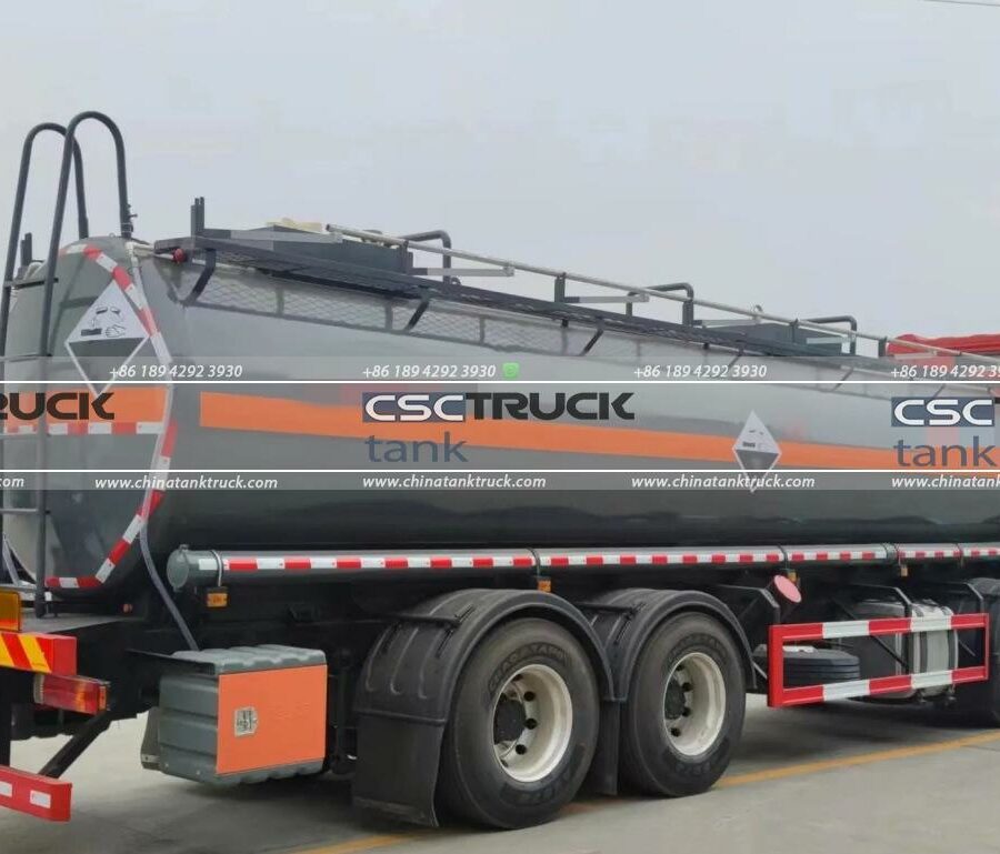 12 Wheelers 30000 Liters Corrosive Tank Truck (6)