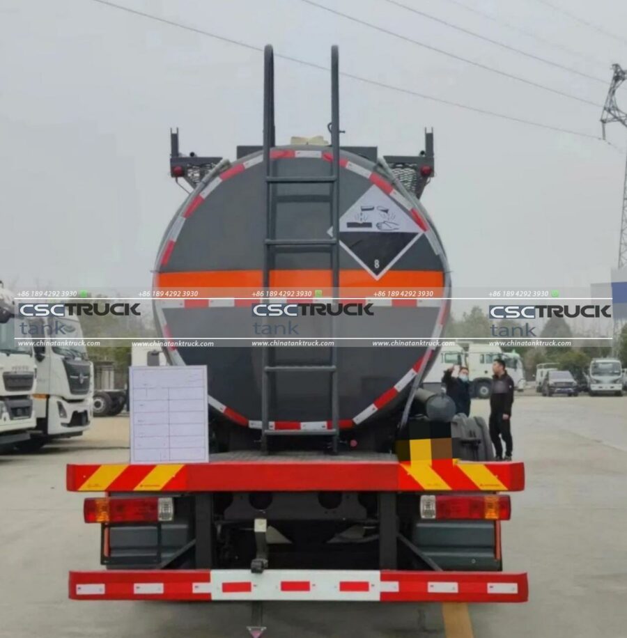 12 Wheelers 30000 Liters Corrosive Tank Truck (5)