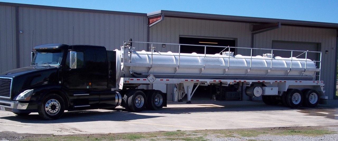 chemical tank truck